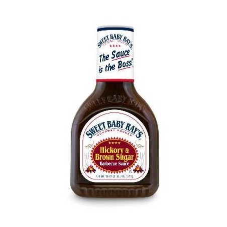 SAUCE BARBECUE HICKORY  SWEET BABY RAY'S 510 gr VENDU PAR CARTON DE 12 UVC